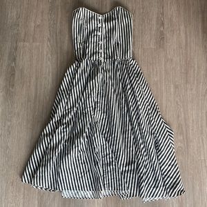 Long Striped Dress